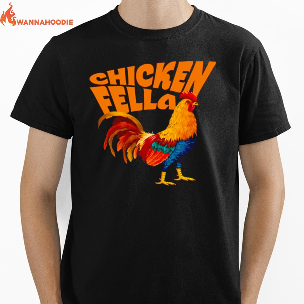 Funny Trebding Chicken Fella Unisex T-Shirt for Men Women