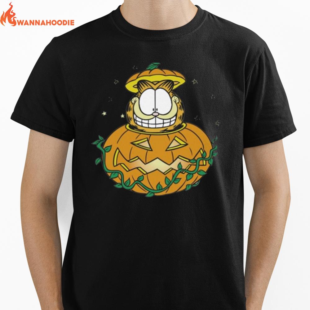 Garfield Pumpkin Unisex T-Shirt for Men Women