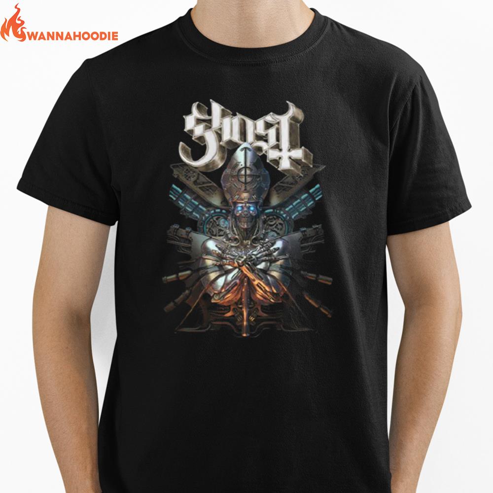 Ghost Pattern Halloween Unisex T-Shirt for Men Women