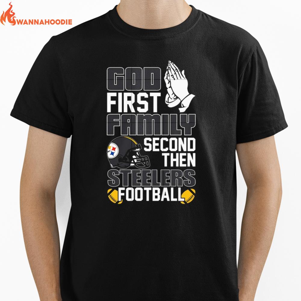 God Family Second First Then Spartans Basketball Unisex T-Shirt for Men Women