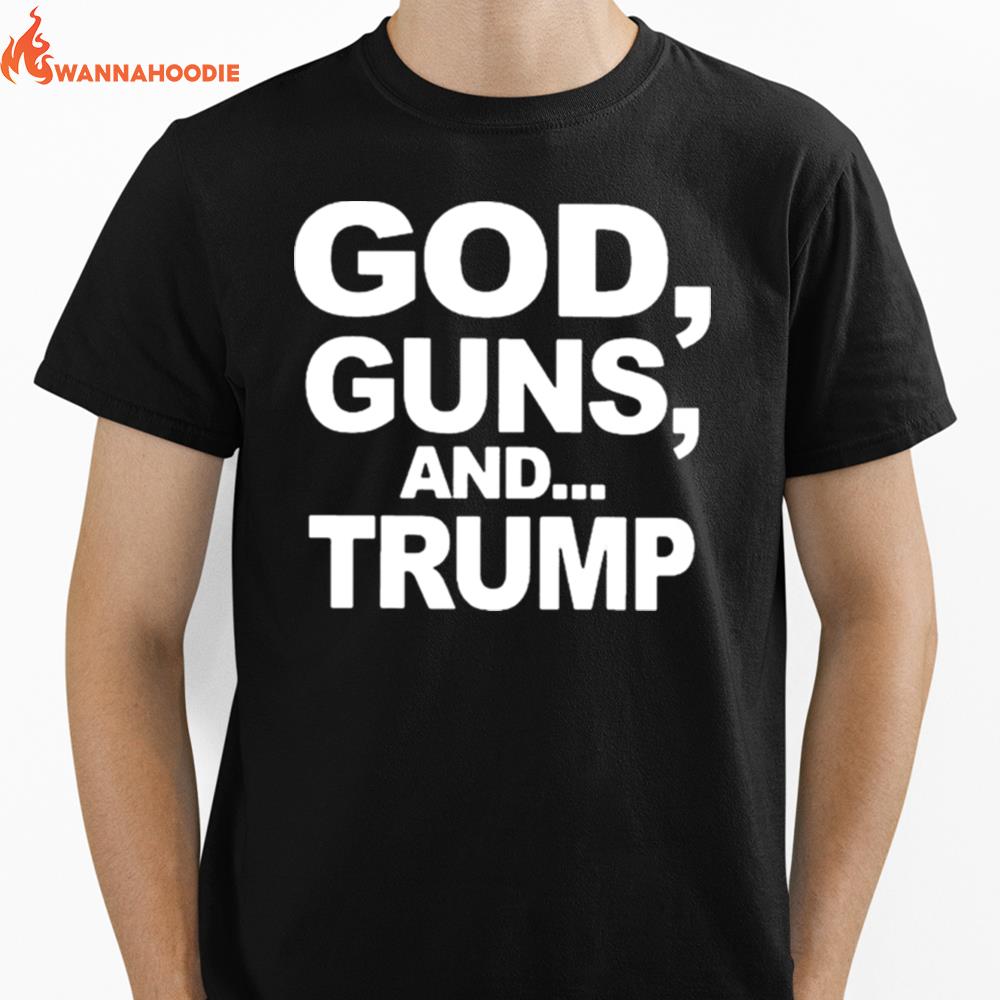 God Guns And Trump Unisex T-Shirt for Men Women