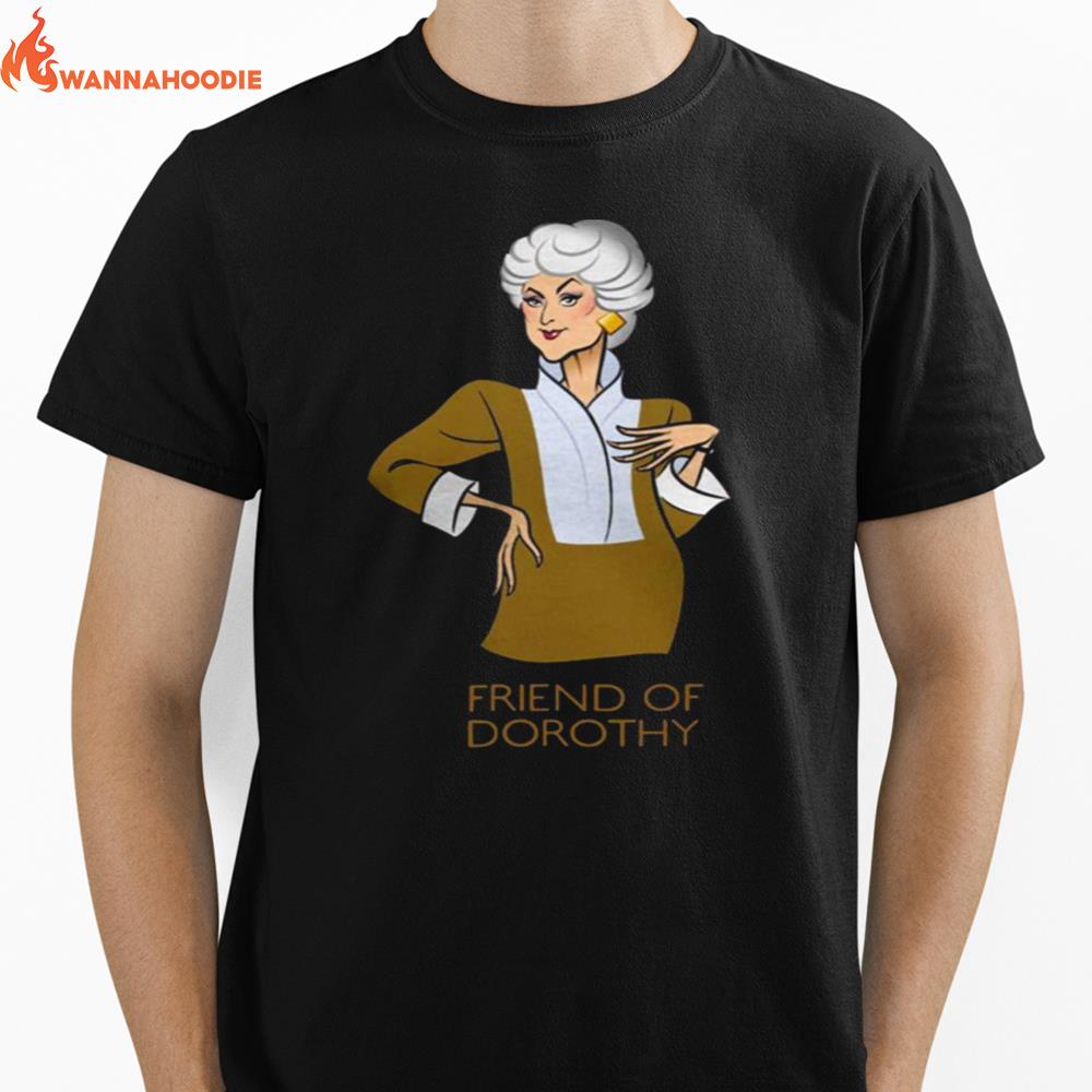 Golden Girl Friend Of Dorothy Unisex T-Shirt for Men Women