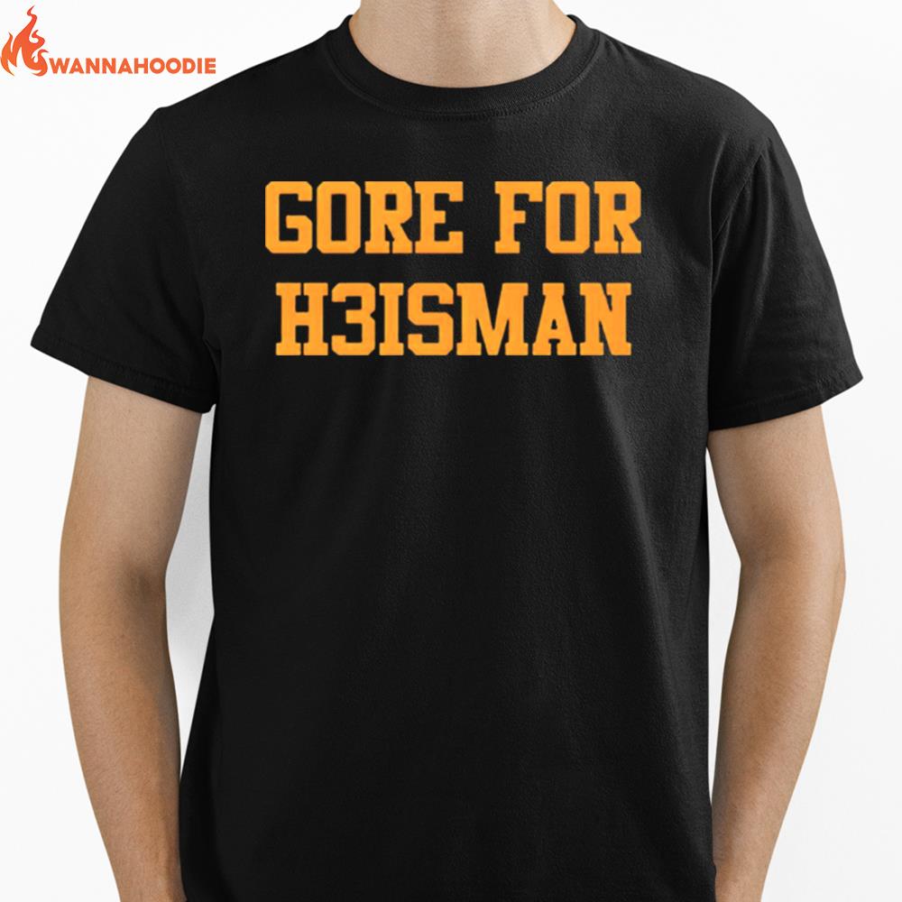 Gore For Heisman Unisex T-Shirt for Men Women