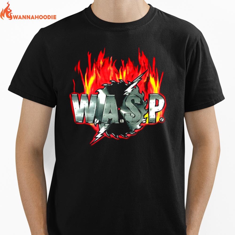 Graphic Fire Wasp Band Unisex T-Shirt for Men Women