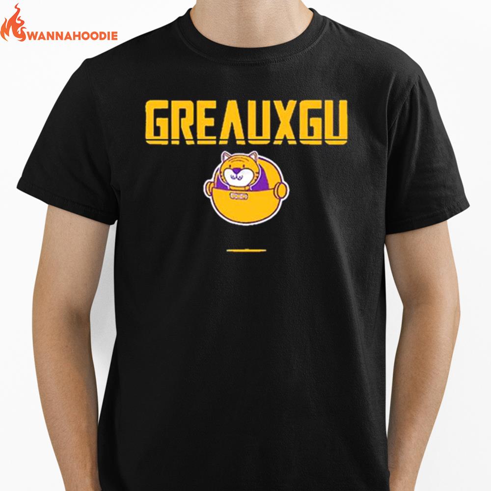 Greauxgu Baton Rouge Unisex T-Shirt for Men Women