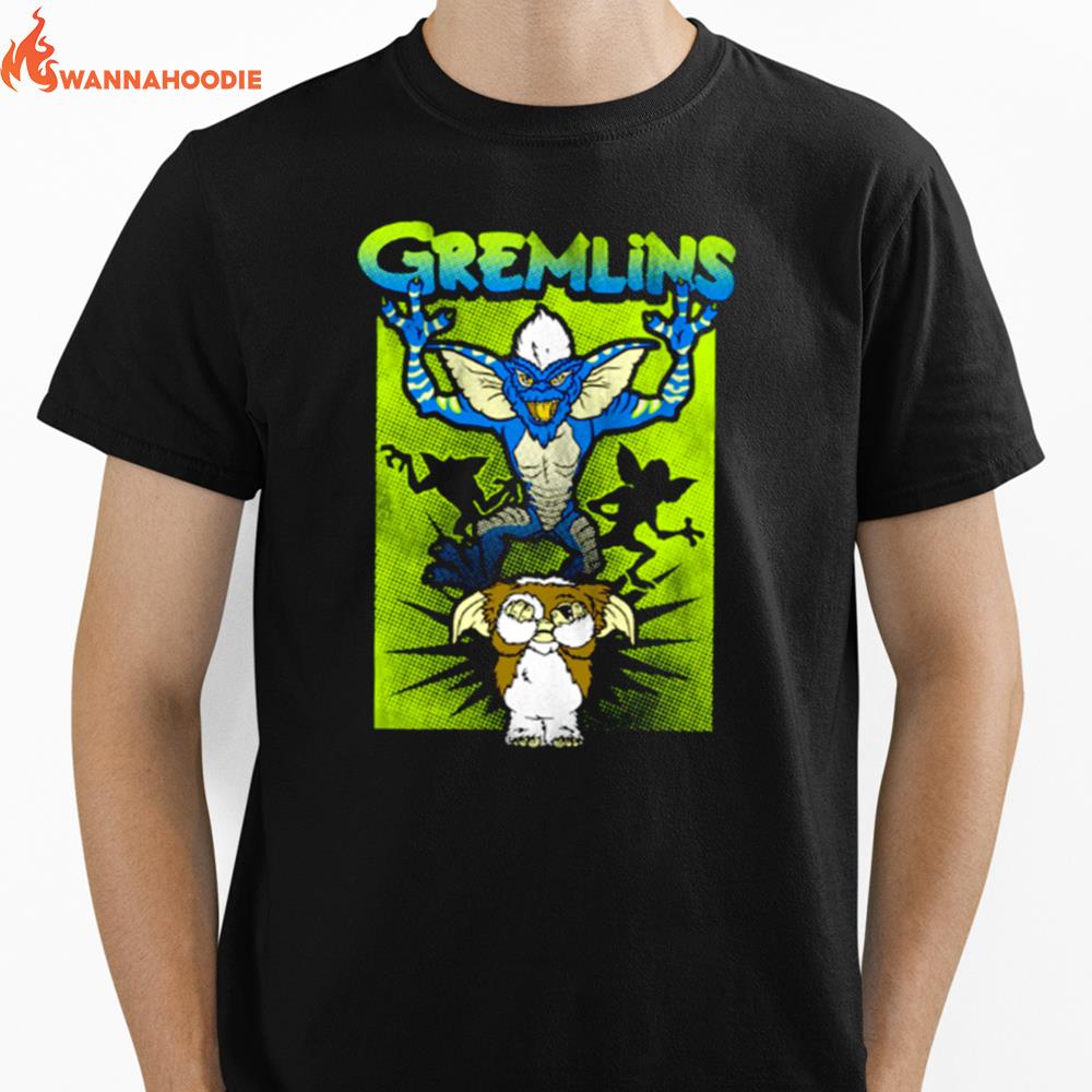 Gremlins Be Afraid Halloween Unisex T-Shirt for Men Women