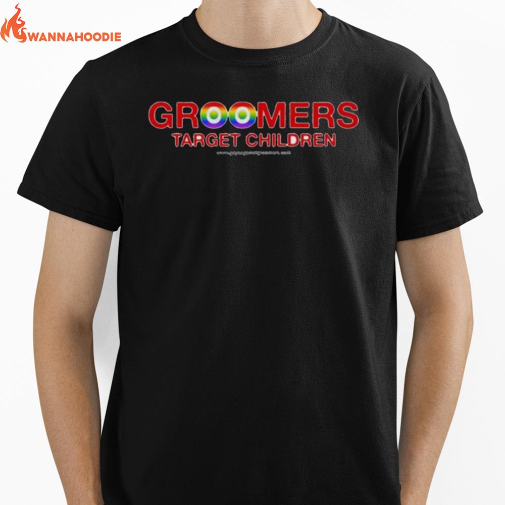 Groomers Target Children Pride Unisex T-Shirt for Men Women