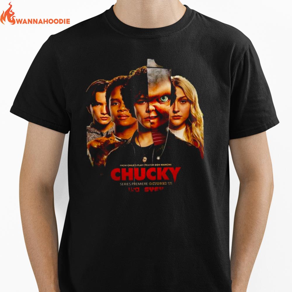 Halloween Boy Childs Play Chucky Unisex T-Shirt for Men Women