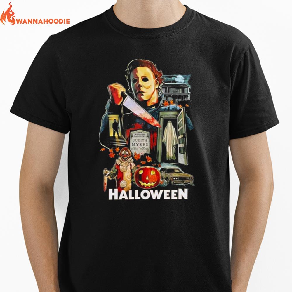 Halloween Horror Nights Be Loved Daughter Judith Myerss Unisex T-Shirt for Men Women