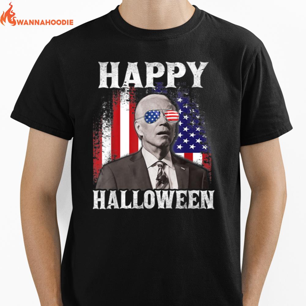 Happy Halloween Owl Witch Trick Or Treat Pumpkin Unisex T-Shirt for Men Women