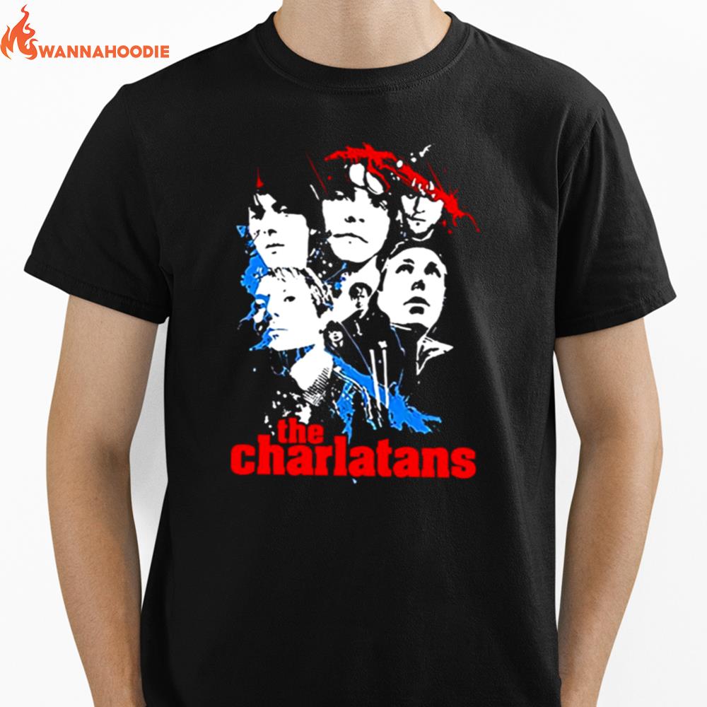 Hear Hear Retro Album Art The Charlatans Unisex T-Shirt for Men Women