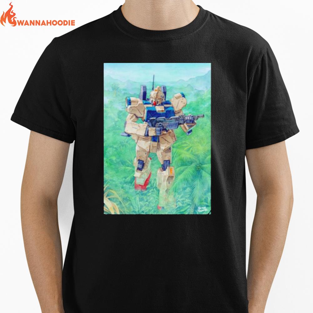 Hector Trunnec Mobile Armor Battalion Art Prin Unisex T-Shirt for Men Women