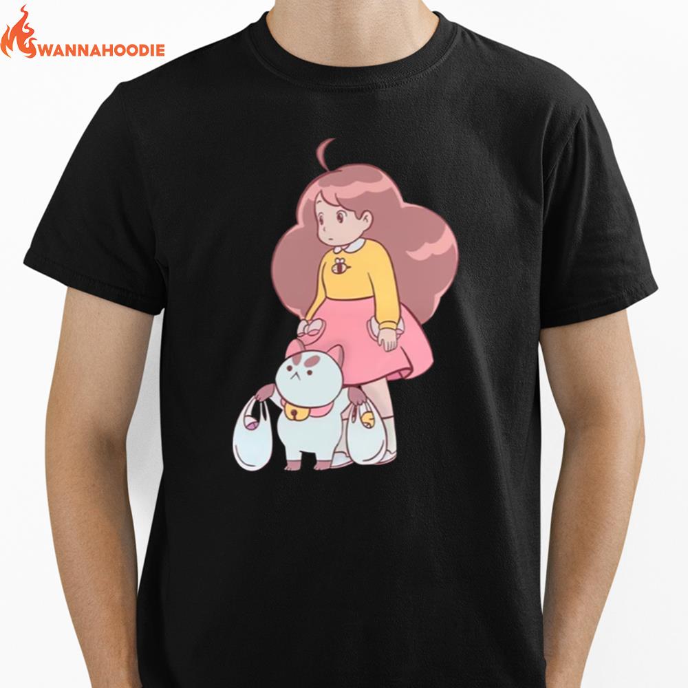 Helping Out Bee And Puppycat Unisex T-Shirt for Men Women