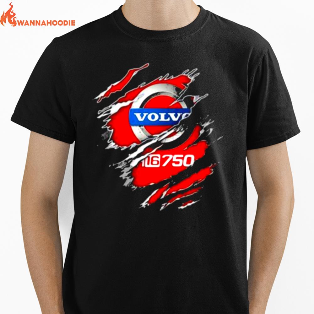 Hero With Volvo Fh16 750 Logo Unisex T-Shirt for Men Women