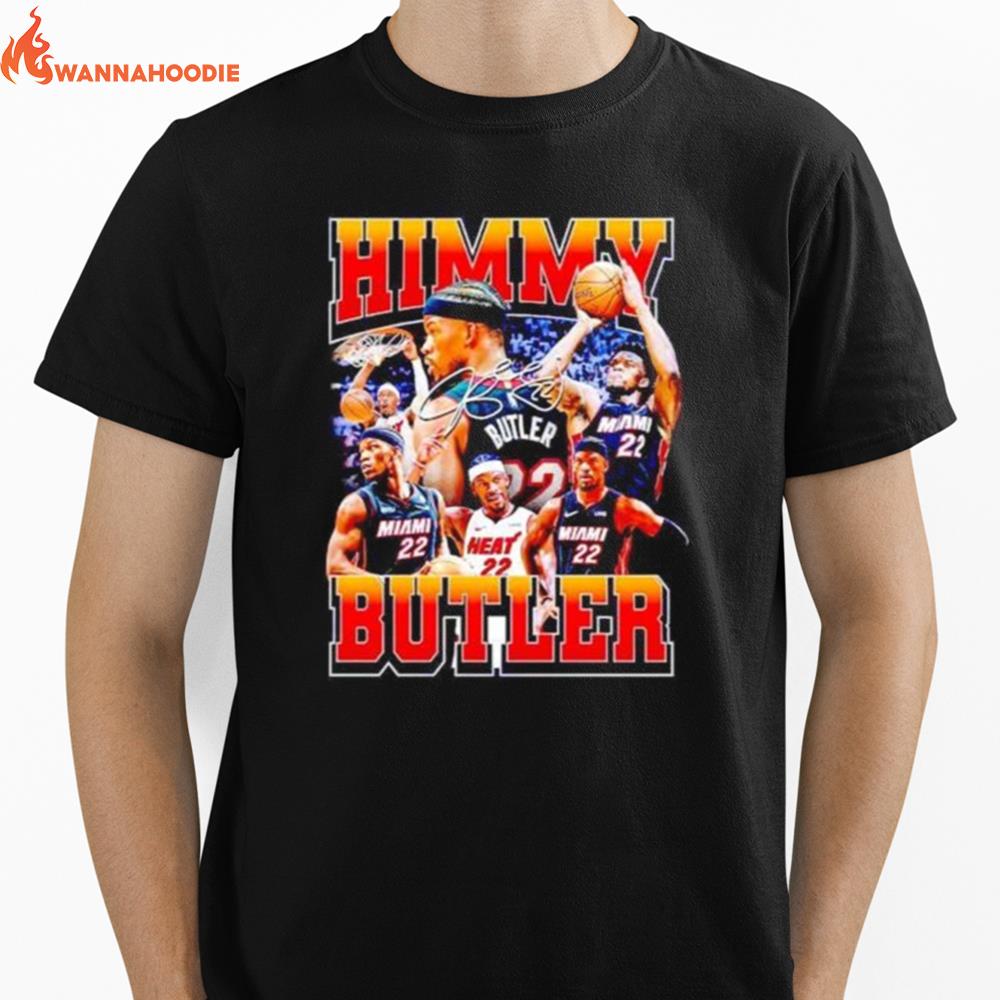 Himmy Butler Jimmy Butler Miami Basketball Signature Unisex T-Shirt for Men Women