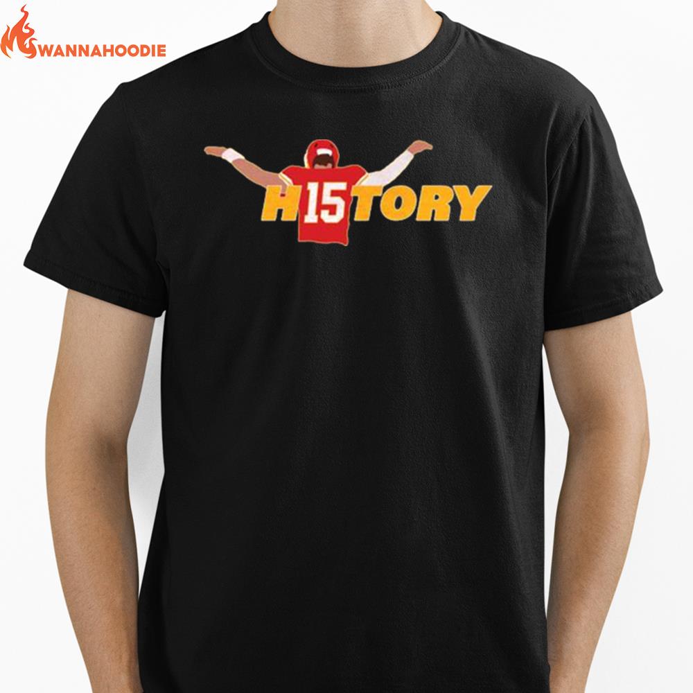 History Patrick Mahomes Kansas City Chiefs Unisex T-Shirt for Men Women