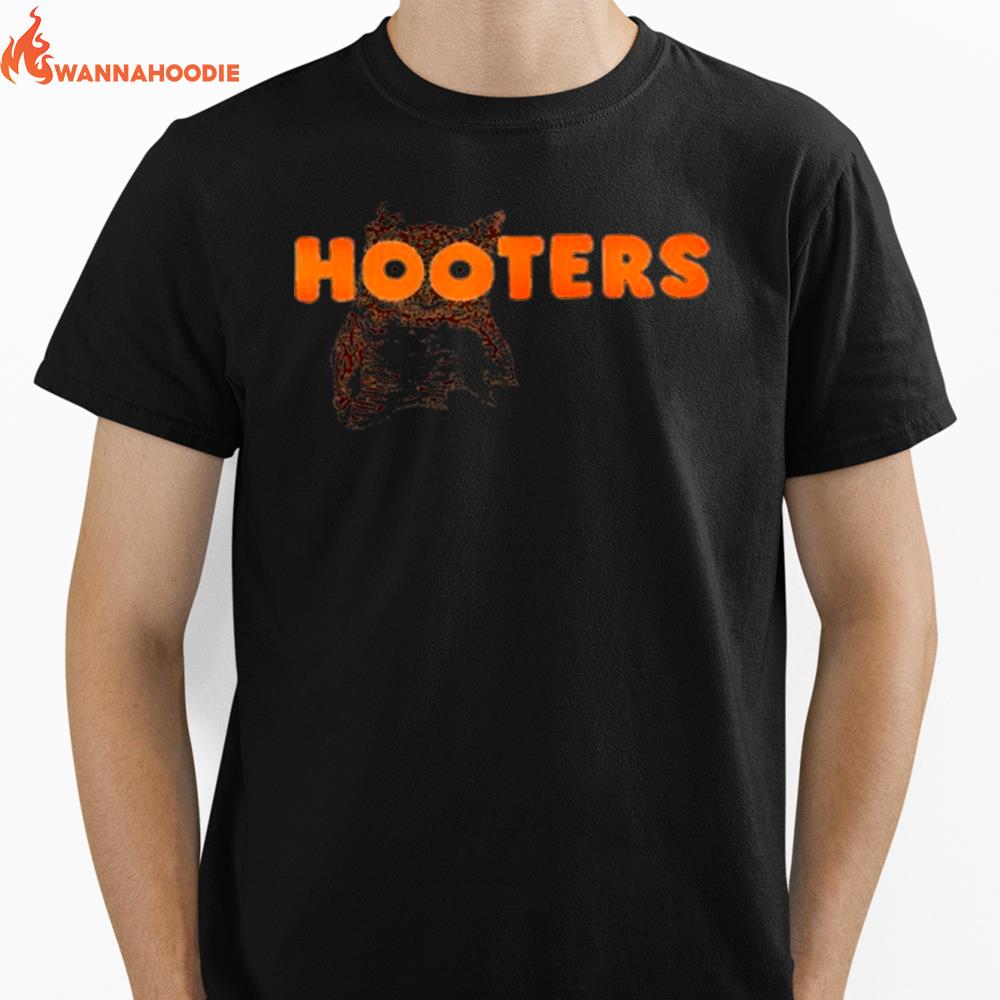 Hooters Owl Boobs American Sexy Waitress Unisex T-Shirt for Men Women