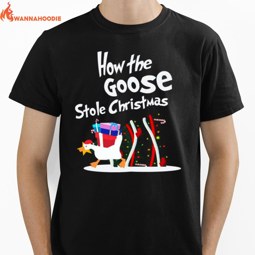 How The Goose Stole Christmas Unisex T-Shirt for Men Women