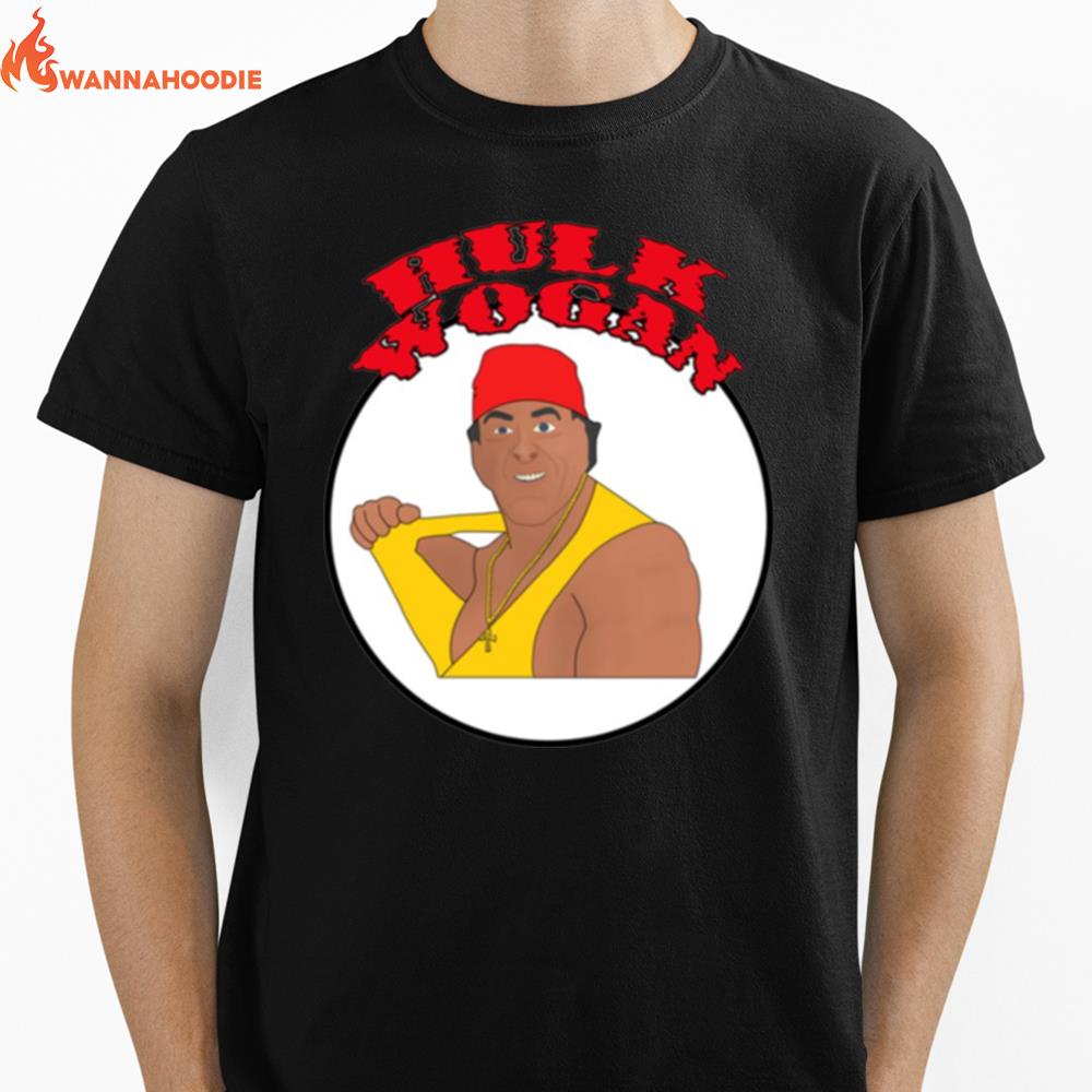 Hulk Wogan Funny Hulk Hogan Parody Unisex T-Shirt for Men Women