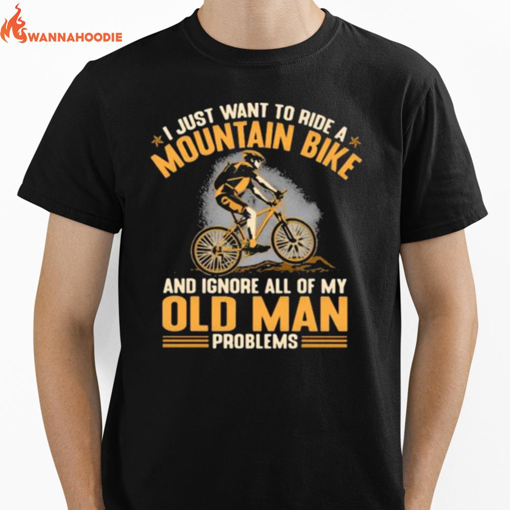 I Just Want To Go Canoeing And Ignore All Of My Old Man Problems Unisex T-Shirt for Men Women