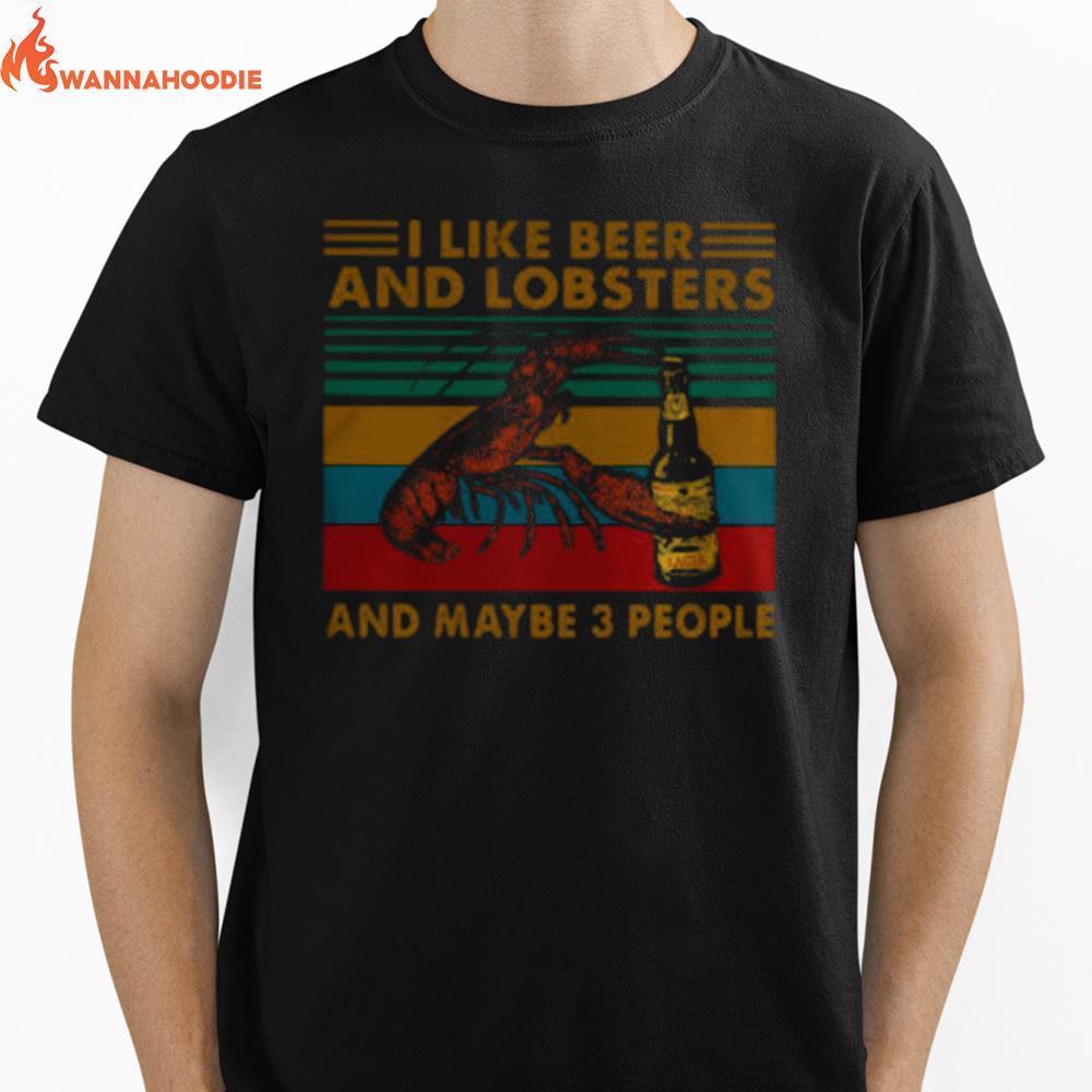 I Like Motorcycles And Bass Guitars And Maybe 3 People Unisex T-Shirt for Men Women