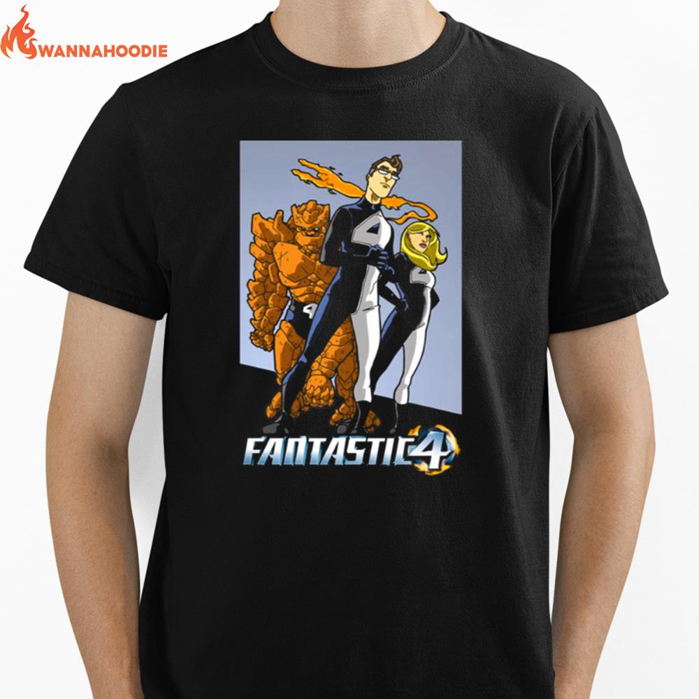 In Half Now Get To The First Floor Fantasic Four Unisex T-Shirt for Men Women