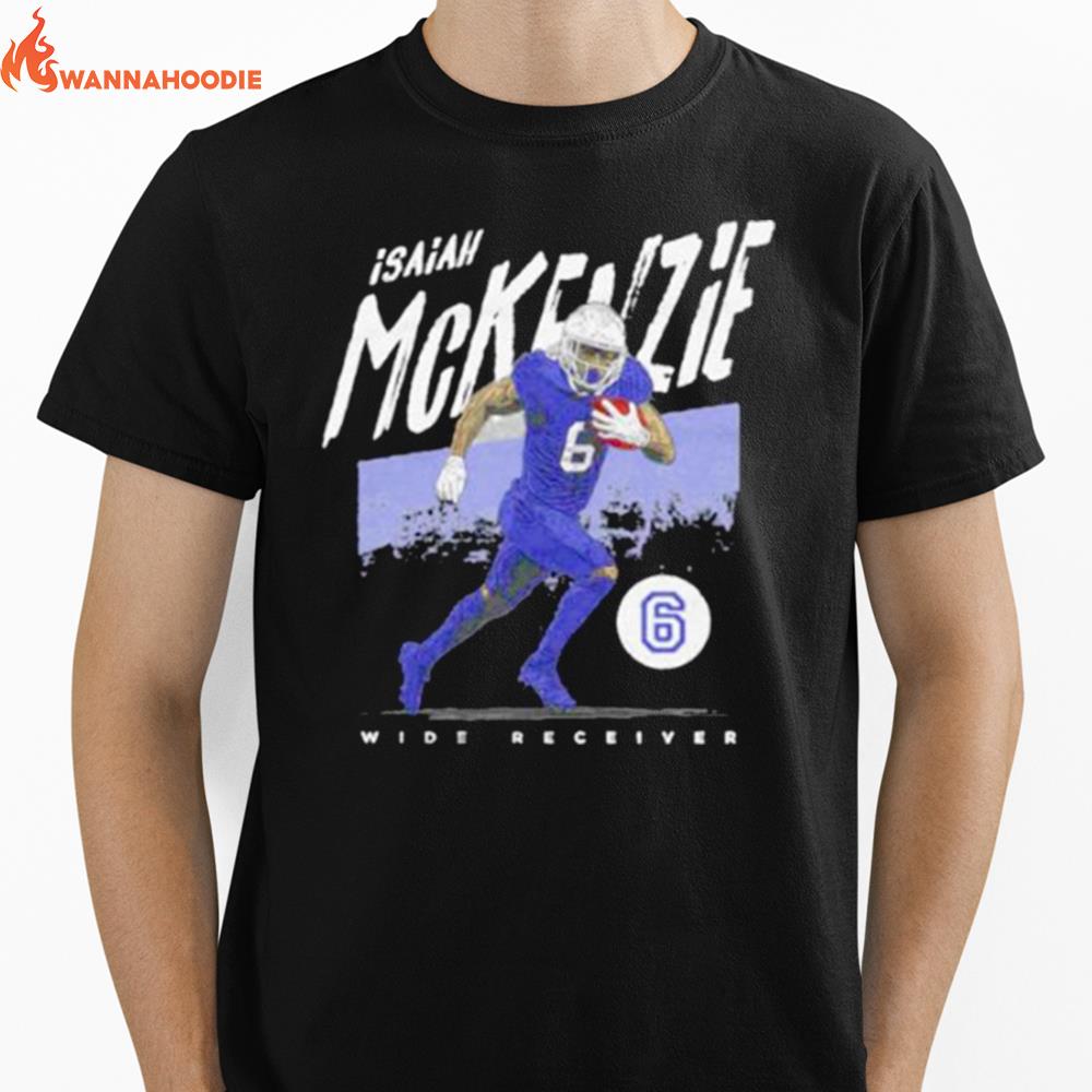 Isaiah Mckenzie Buffalo Bills Wide Receiver Unisex T-Shirt for Men Women