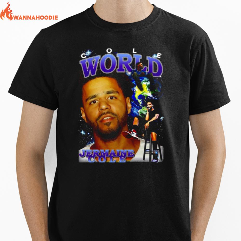 J Cole The Great Rapper Retro Illustration Unisex T-Shirt for Men Women