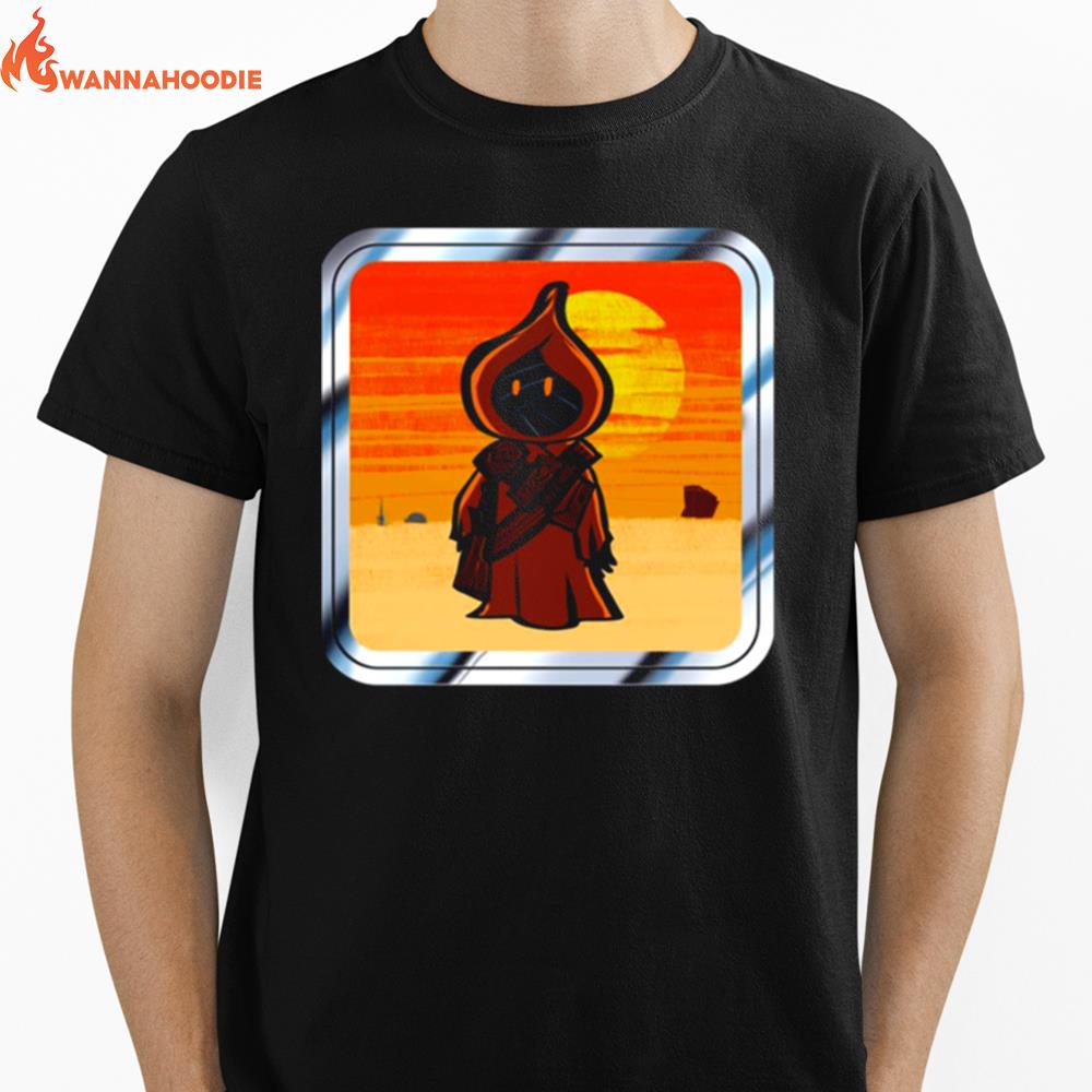 Jawa Tatooine Furry Humanoid Star Wars Unisex T-Shirt for Men Women