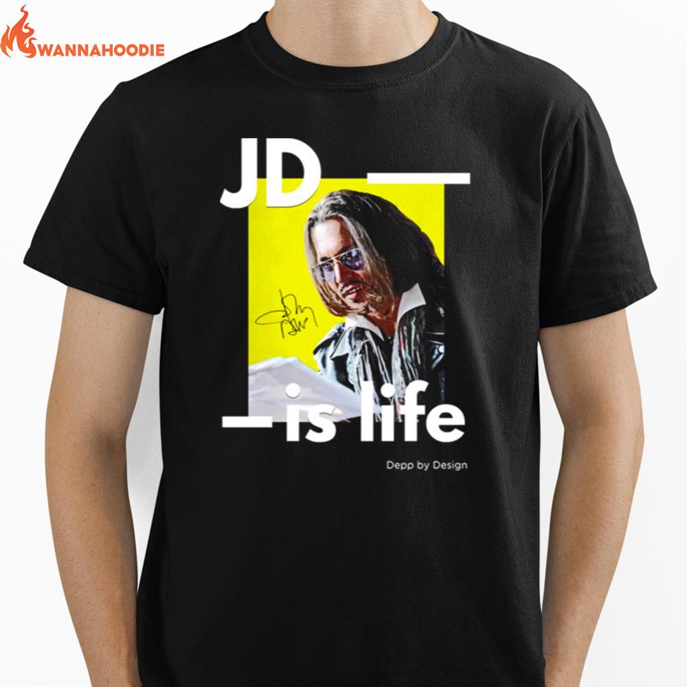 Jd Is Life Hollywood Vampires Johnny Depp Unisex T-Shirt for Men Women