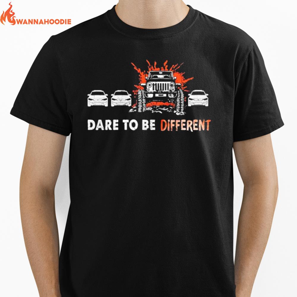 Jeep Dare To Be Different Unisex T-Shirt for Men Women