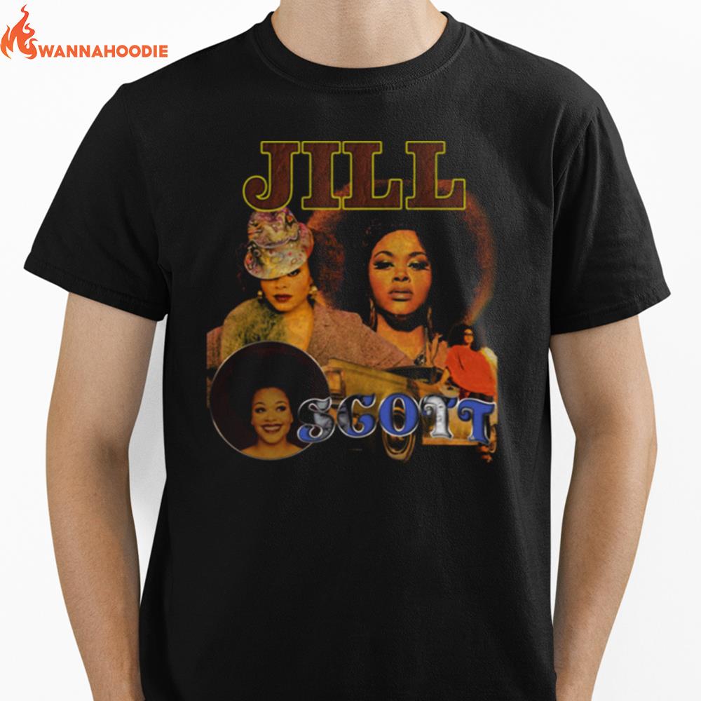 Jill Scott Trendy Unisex T-Shirt for Men Women