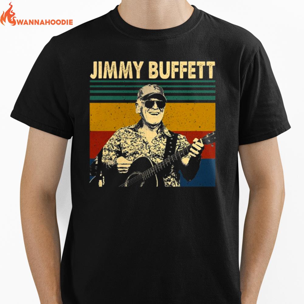 Jimmy Buffett Retro Unisex T-Shirt for Men Women