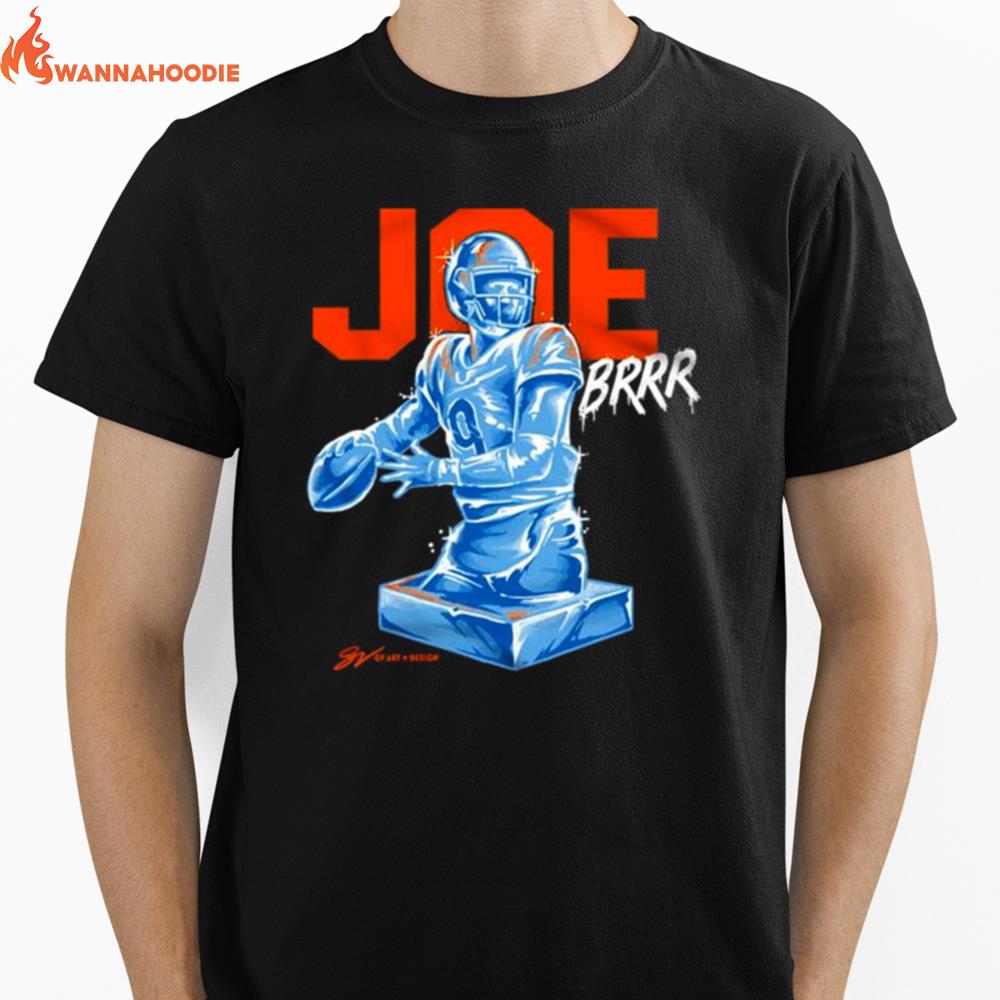 Joe Brrr Cool As Ice Joe Burrow Cincinnati Unisex T-Shirt for Men Women