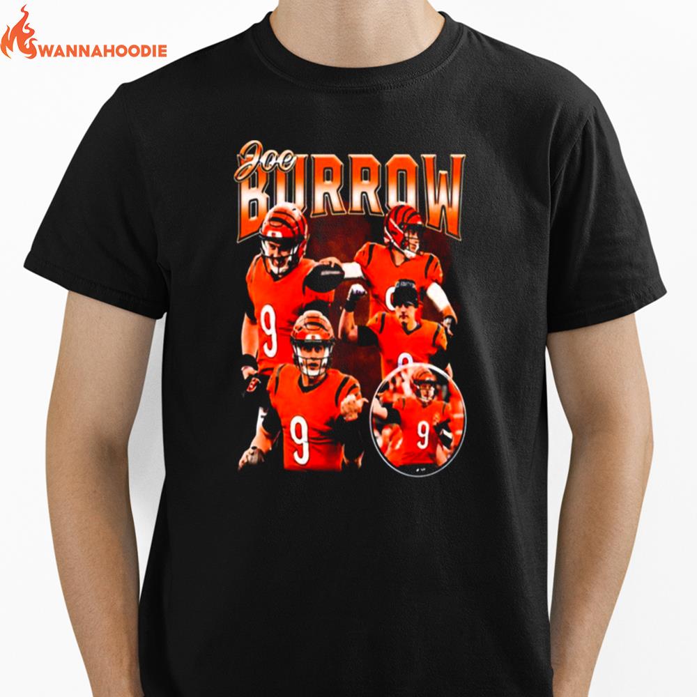 Joe Burrow Vintage , Cincinnati Football Unisex Unisex T-Shirt for Men Women