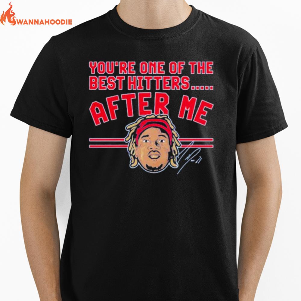 Jose Ramirez Youre One Of The Best Hitters After Me Unisex T-Shirt for Men Women