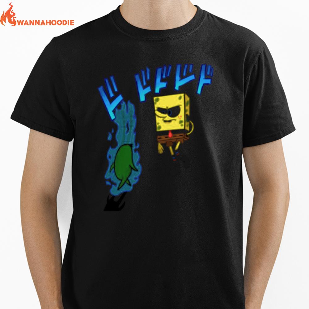 Jotaro Squarepants Jotaro Kujo Jojos Bizarre Adventure Unisex T-Shirt for Men Women