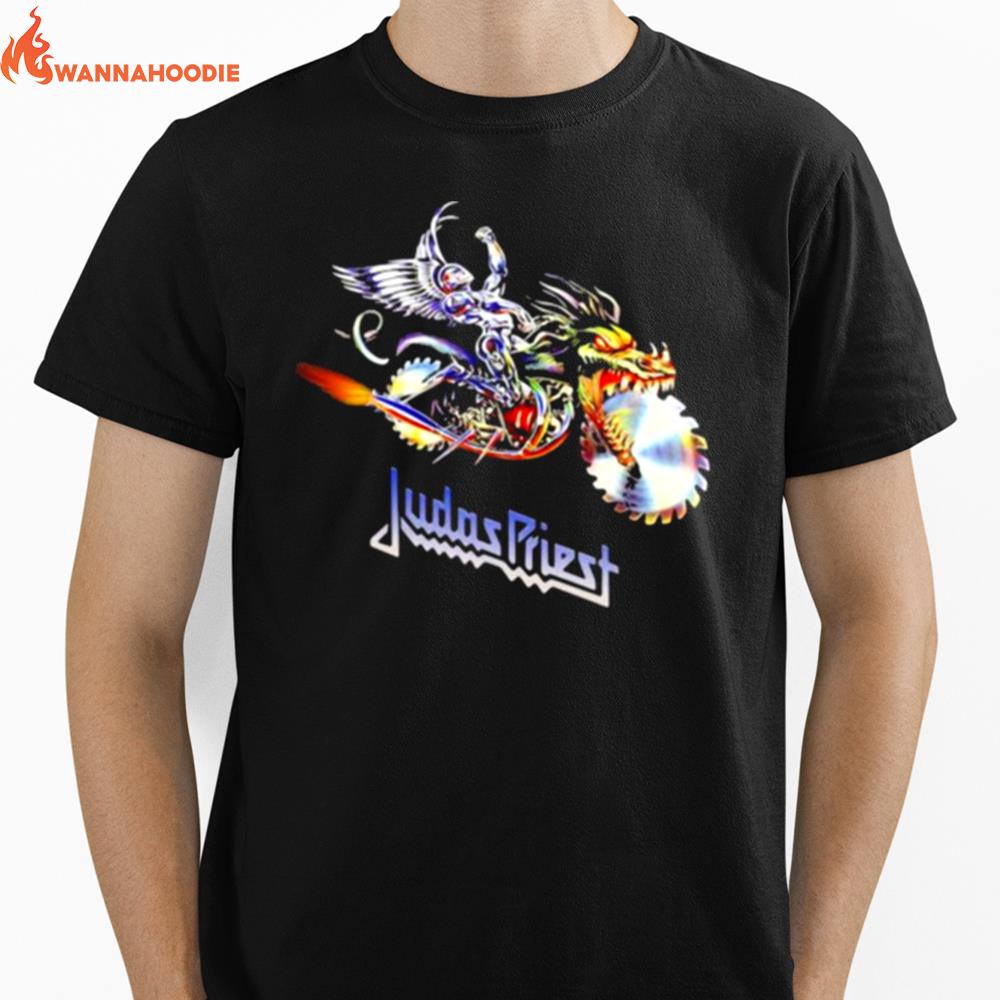 Judas Priest Motorcyle Dragon Unisex T-Shirt for Men Women