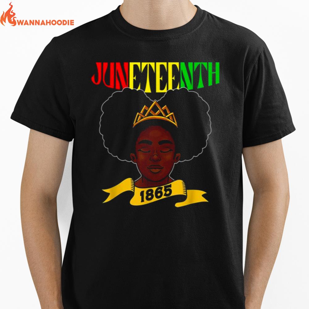 Juneteenth 1865 African Black American Us Usa America Unisex T-Shirt for Men Women