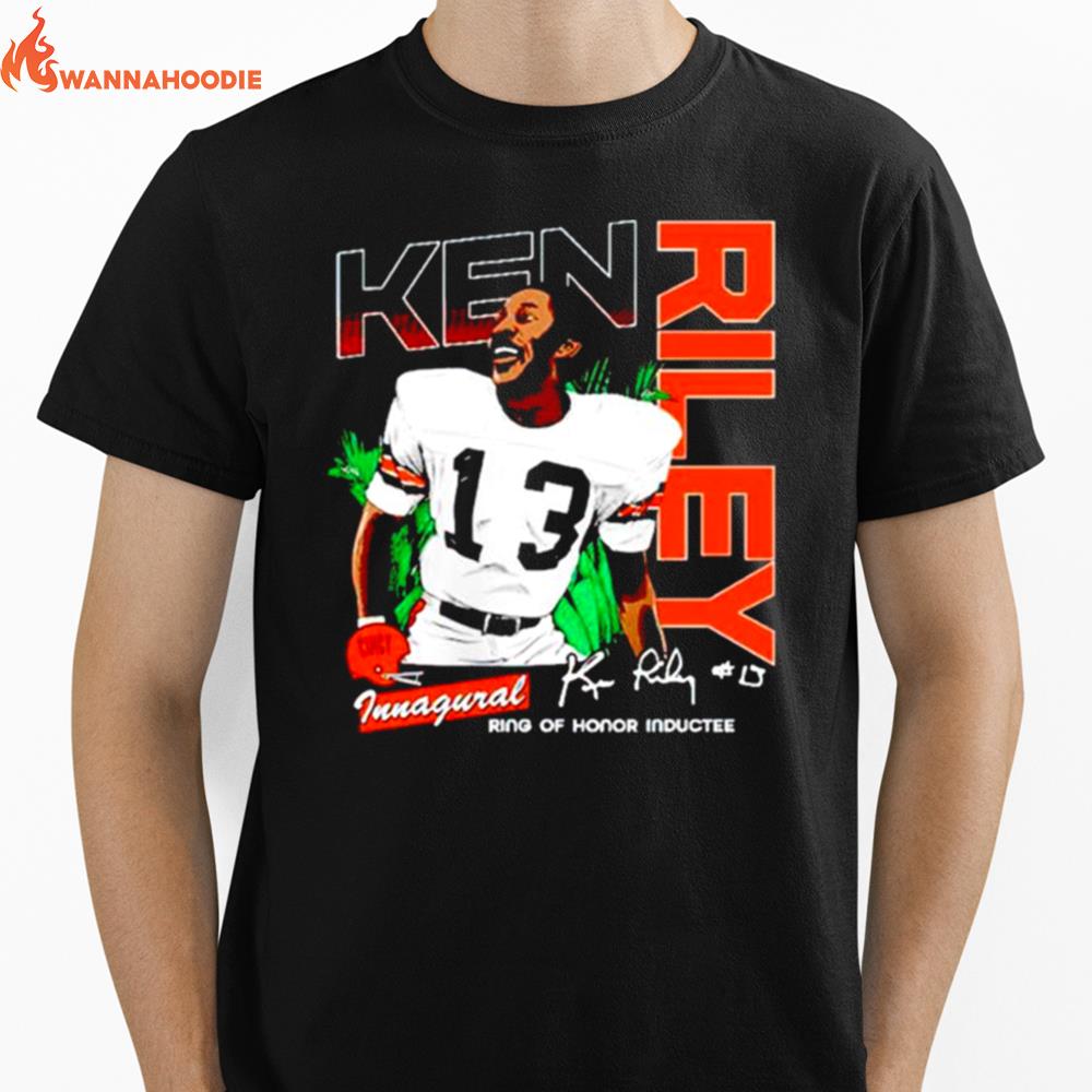 Ken Riley Ring Of Honor Inductee Unisex T-Shirt for Men Women