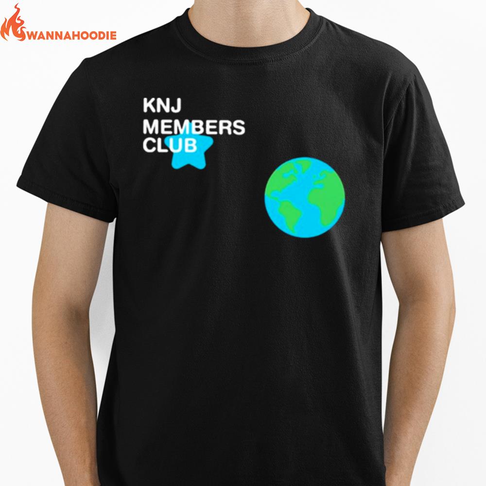 Kianlawley Knj Members Club Unisex T-Shirt for Men Women