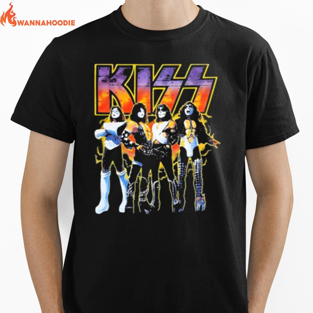 Kiss Band Rock Music Unisex T-Shirt for Men Women