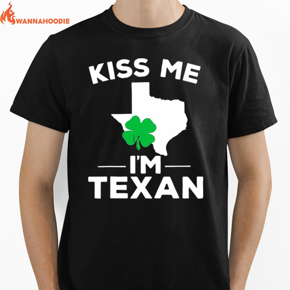 Kiss Me Im Texan Texas Gifts Unisex T-Shirt for Men Women