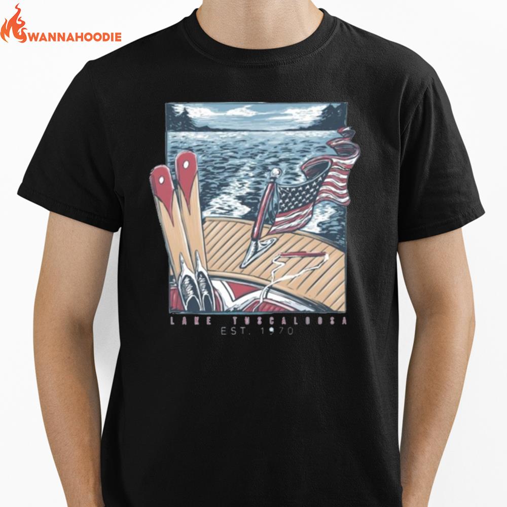 Lake Tuscaloosa Usa Quick Ship Unisex T-Shirt for Men Women