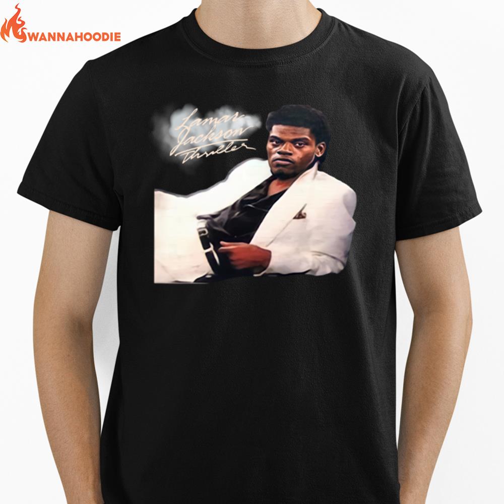 Lamar Jackson Thriller Unisex T-Shirt for Men Women