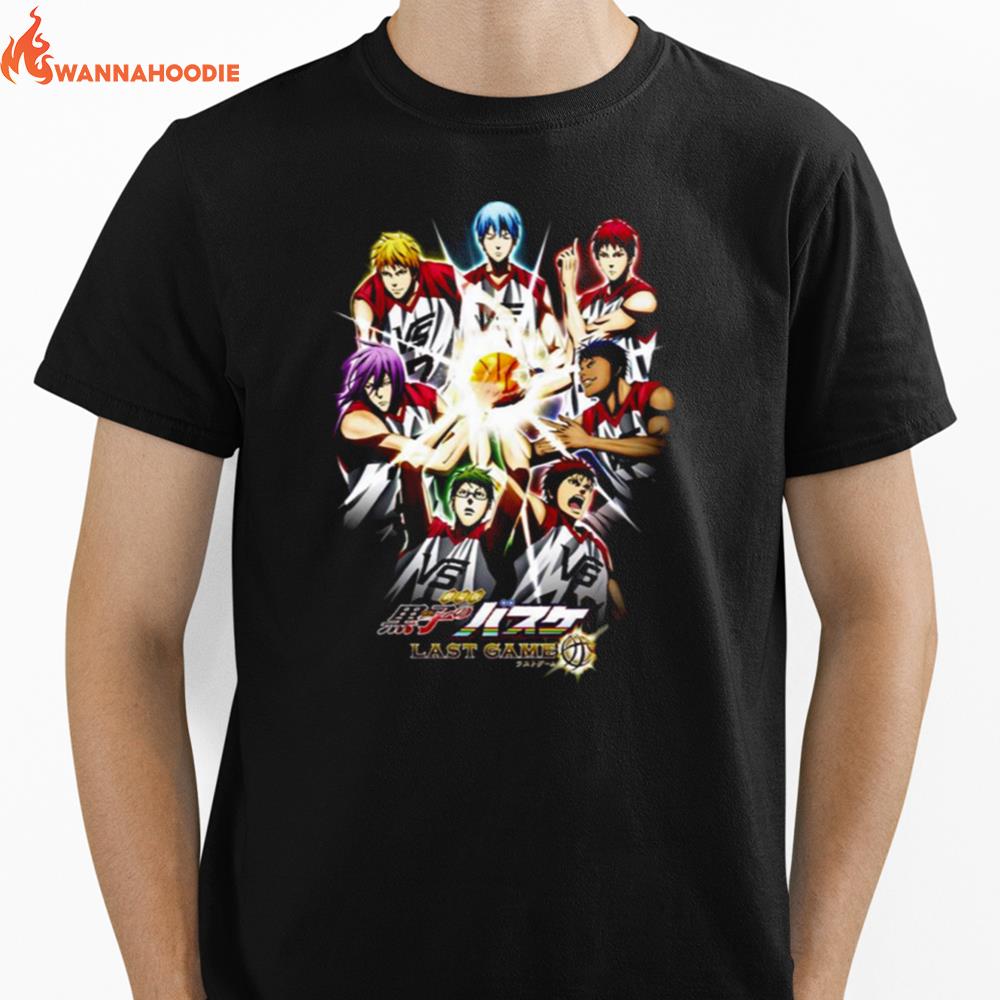 Last Game Anime Kuroko'S Basketball Unisex T-Shirt for Men Women