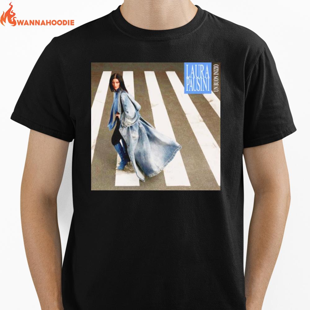 Laura Pausini Un Buon Inizio Unisex T-Shirt for Men Women