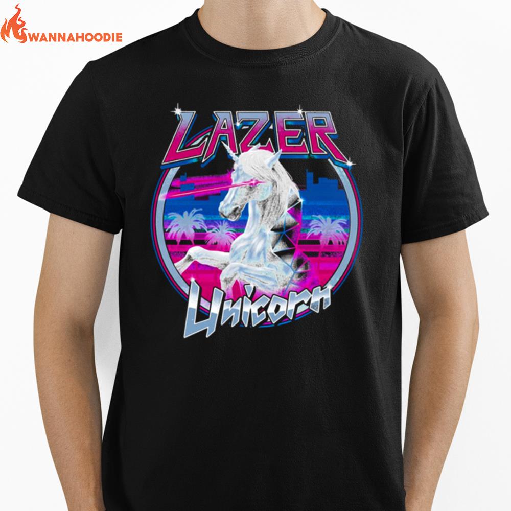 Lazer Unicorn Unisex T-Shirt for Men Women