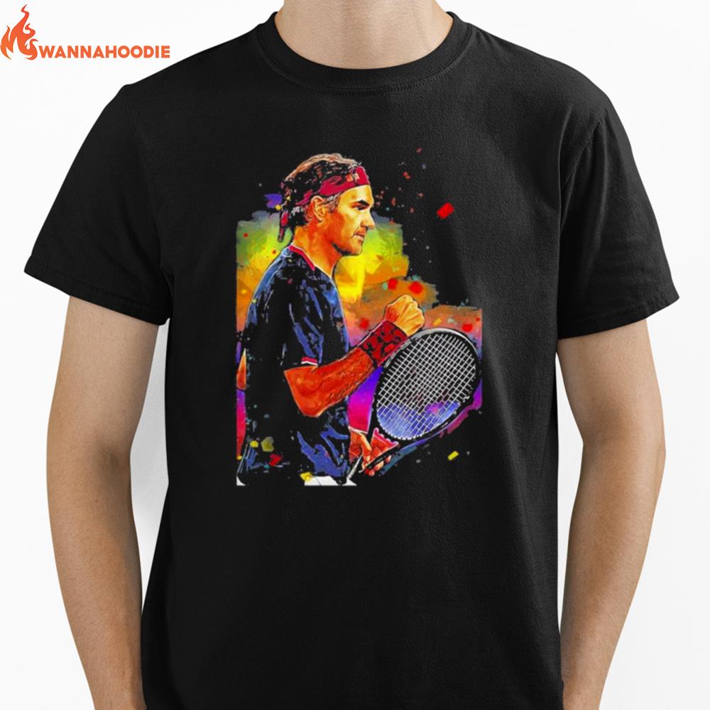 Legend Roger Federer Thank You Memory Unisex T-Shirt for Men Women