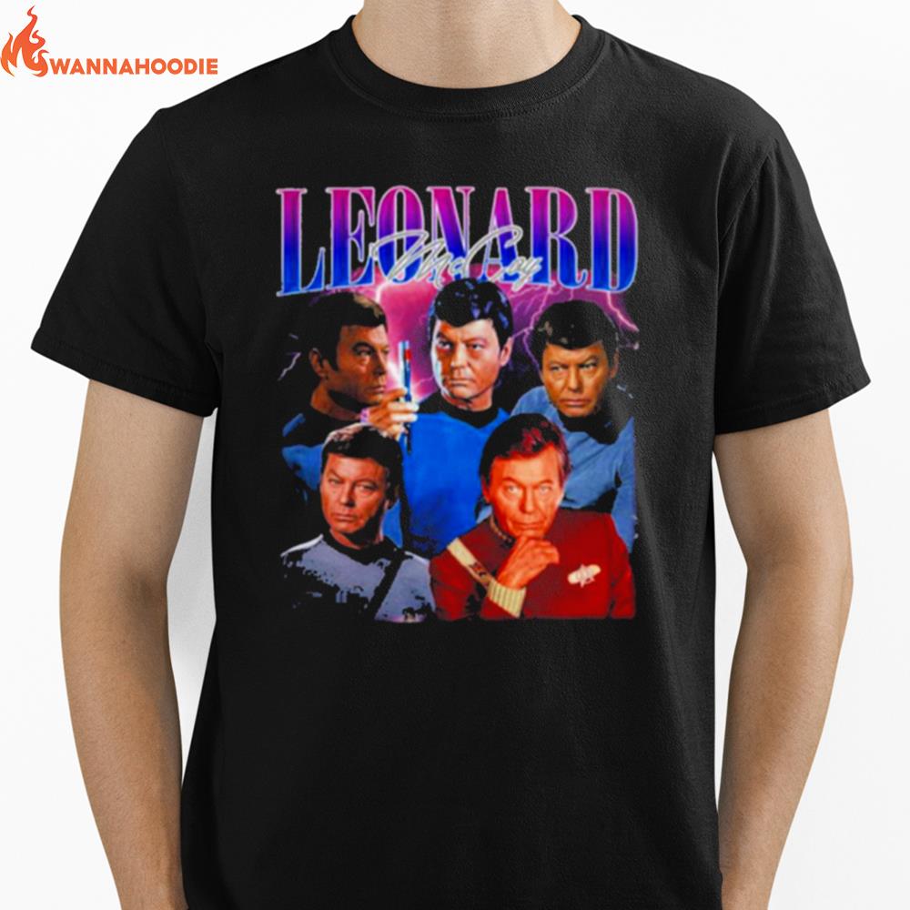 Leonard Bones Mccoy Unisex T-Shirt for Men Women